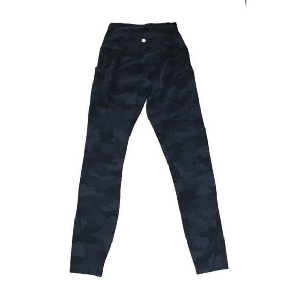 LULULEMON Align High-Rise Pant with Pockets in Heritage Camo Deep Coal Multi (4) - Picture 2 of 8